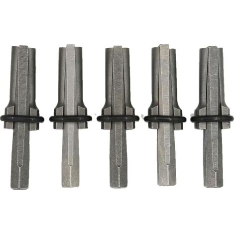 Pack de 5 cales d'enfoncement pour fendre les pierres 16mm, pour béton, marbre, granit, roche, pierre, chevilles, cales et rondelles élastiques, cales de pierre pour fendre les pierres (1/5)