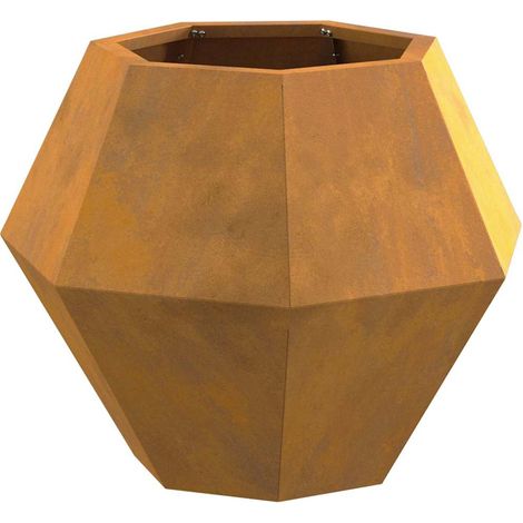 Jardinière Rouillé 50 x 50 x 40 cm CFW786902 (1/5)