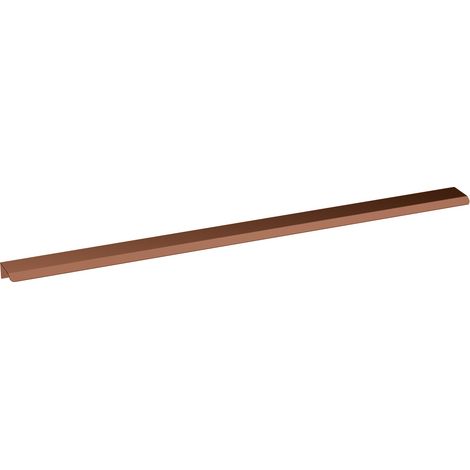 Nuie Brushed Bronze 500mm Finger Pull Furniture Handle - H1526