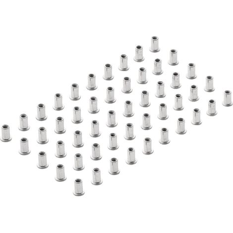 Draper M5 x 50mm Zinc-Plated Threaded Insert Rivet Nut (Rivnut) for Metal and Plastic Applications