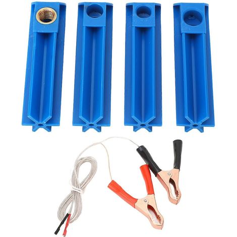 Kit de nettoyage d'injecteurs de carburant DC12V vers 24V : adaptateur de rinçage fiable pour voitures, motos, véhicules électriques, quads et bateaux. (1/5)