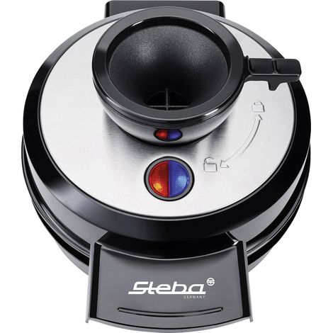 Steba WE 20 Volcano Waffelautomat schwarz/edelstahl (1/5)
