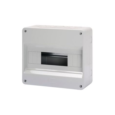 Centralino Protetto Senza Porta Pareti con centrini di foratura predisposto per alloggiamento morsettiere IP40 12 Moduli