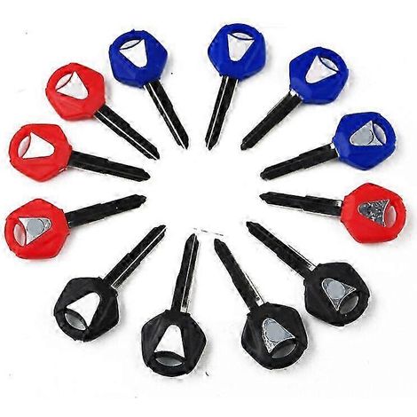 12pcs Lot Motorcycle Blank Key Uncut Blade For Yzf R1 R6 Xjr1200 Xjr1300 Fjr1300 S( )