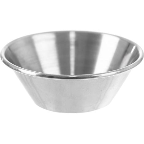 Bol de acero inoxidable para salsas, 6,5 cm, 40 ml (1/4)