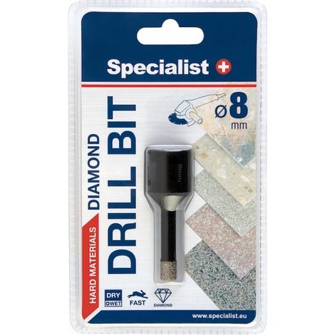 Foret à diamant Specialist 11/2-9408 8 mm