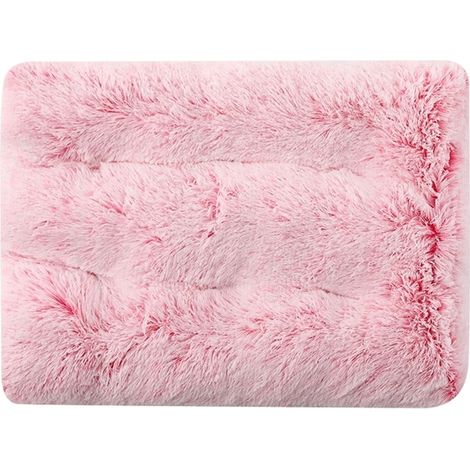 Tapis Pour Chien - Tapis Antidérapant En Peluche Douce - Pour Cage Chien Chat Et Petits Animaux - Taille XS 43 x 30 x 12 cm (1/5)