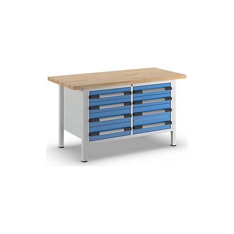 eurokraft pro  Banco da lavoro  struttura a telaio serie 8000 