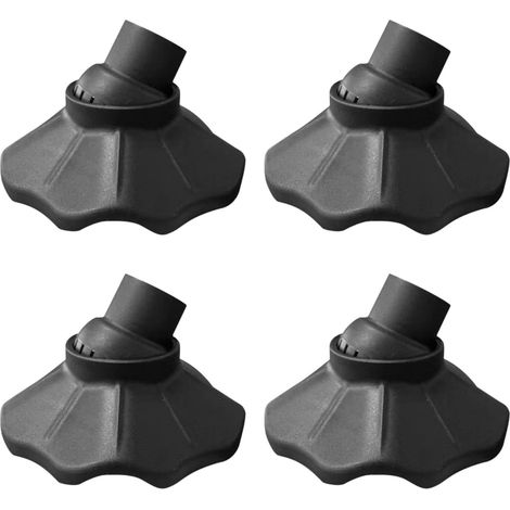 Lot de 4 protège-pieds, housses pour pieds de chaises d'extérieur (1/5)