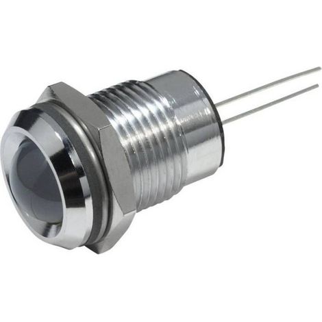 Voyant LED - 12 V DC - Vert - 56 mA - Pour Signalisation Électrique - 1 Pièce (1/2)