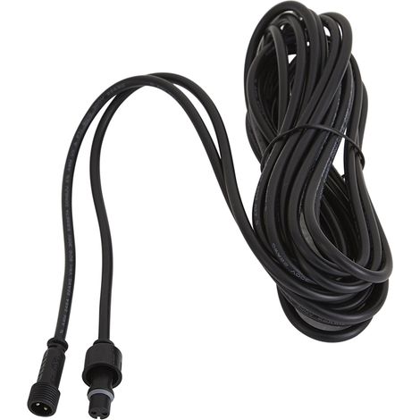 QAZQA Extension Cable 12V 5 meters Black IP67 - Voltaire (1/3)