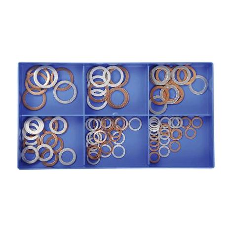 Kit de sellado no name 10024 100 piezas aluminio cobre