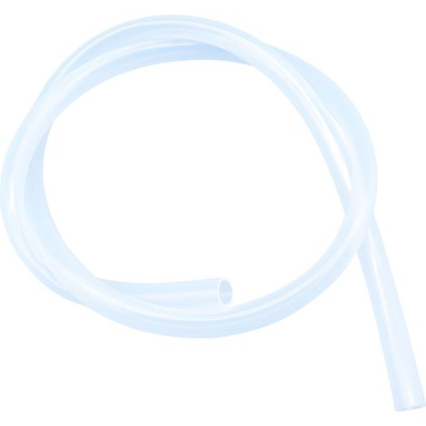 Tuyau en silicone, longueur : 1,5 m, diamètre intérieur : 16 mm, diamètre extérieur : 20 mm, flexible, transparent, adapté à un usage alimentaire (1/5)