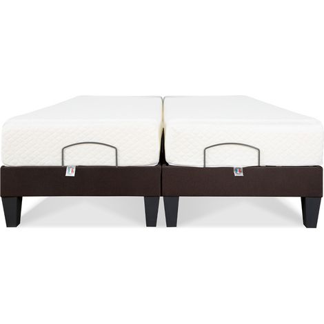 Ensemble Matelas Mémoire de forme ABSOLU avec sommier ROCHEREAU 2x90x200 cm (1/5)