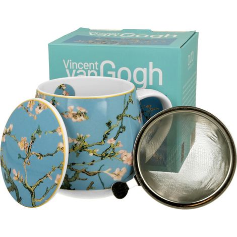 Van Gogh Becher (430 ml) mit Teesieb (1/4)