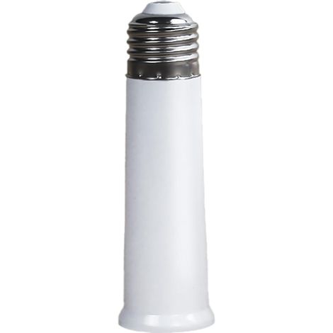 Extensión de casquillo E27 a E27 para casquillo de extensión de bombilla Adaptador de extensión de 120 mm Adaptador de portalámparas E27 Adaptador de extensión de lámpara E27