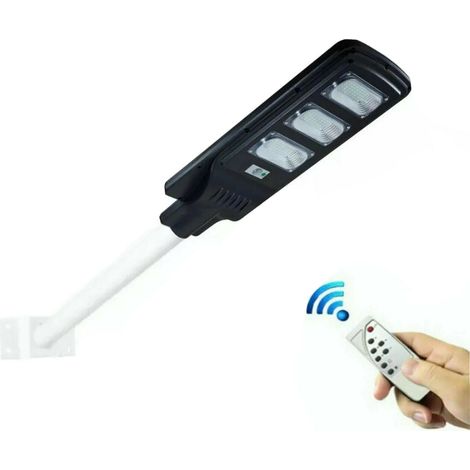 Lampione led slim con pannello solare 30w luce fredda 6500K (1/5)