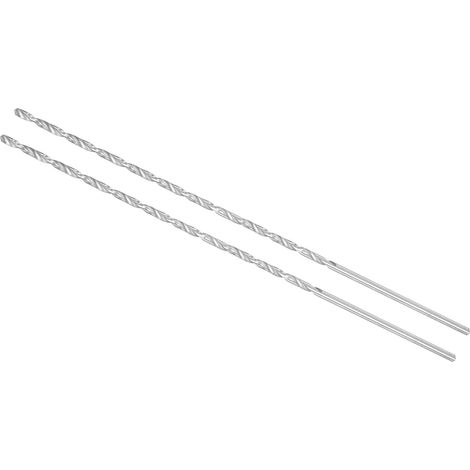 2-Pièces Extra Longue Torsion Perceuse Mèche pour Cuivre Métal (1/5)
