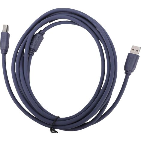 Câble D'imprimante USB USB A à B 3 Mètres 480 Mbps pour Caméra de Disque Dur de Scanner, Matériau ABS Durable (1/5)