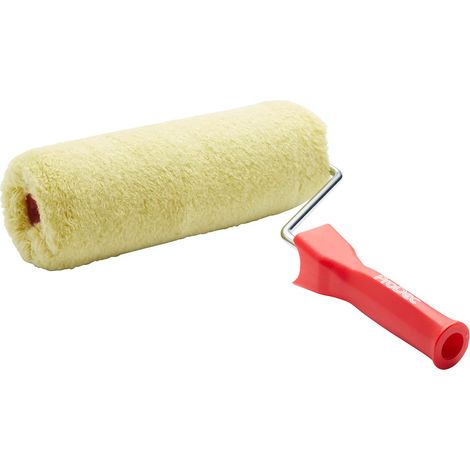 Rullo e telaio per muratura da 9 pollici di ProDec, set di rulli per muratura per uso intensivo per dipingere con pitture per muratura lisce e strutturate su pareti esterne, 9". (1/5)