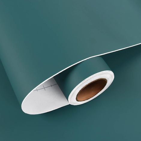 Papier Peint Adhesif Vert Bleu Papier Adhesif pour Meuble 60cm X 300cm Papiers Peints Autocollant Vert Bleu Revetement Adhesif Meuble Cuisine Lavable Rouleau Adhesif Decoratif pour Chambre (1/5)