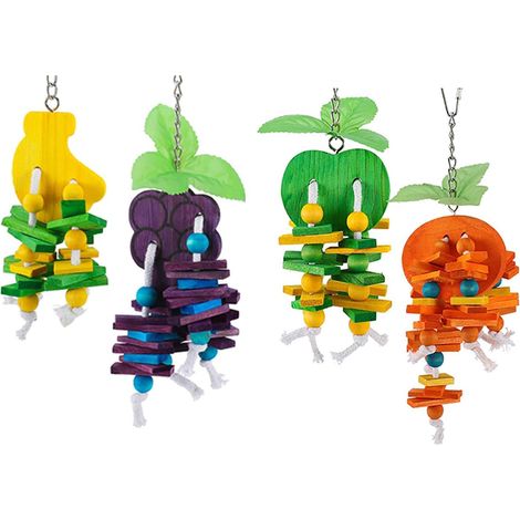 Jouets à mâcher pour chien - Jouet interactif pour dressage de dentition - Cadeau pour chiens de petite et moyenne taille 04 (1/5)