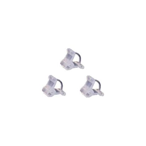 Lot de 100 pinces à plantes pour tomates et aubergines - Pince de greffage spéciale de jardin - Mini pince à greffer pour plants de tomates - Outils de jardin d'enfants (1/5)