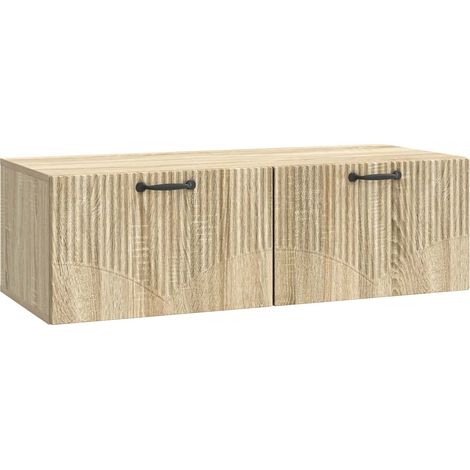 Maison Exclusive - Mobile Porta TV da Muro Rovere Sonoma 98 x 41 x 30 cm (1/5)
