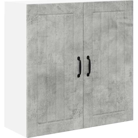 Meubles de Rangement,Armoire de cuisine Gris béton 80 x 31 x 80 cm Bois d'ingénierie CFW868266 (1/5)