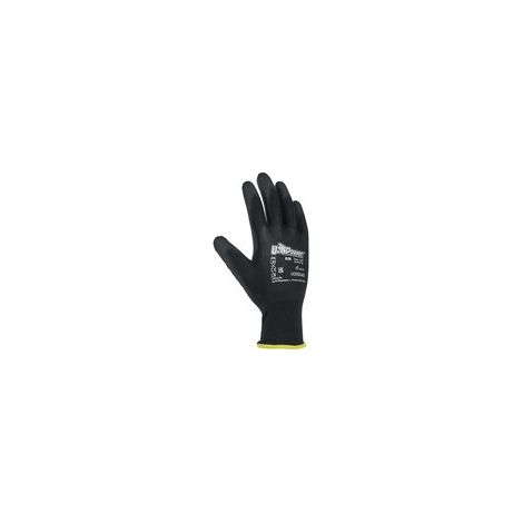 U-POWER GUANTI ONIX POLIESTERE/PU NERO TAGLIA 11