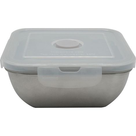 Lunch box en inox avec couvercle à clips 600 ml Fackelmann Move (1/5)