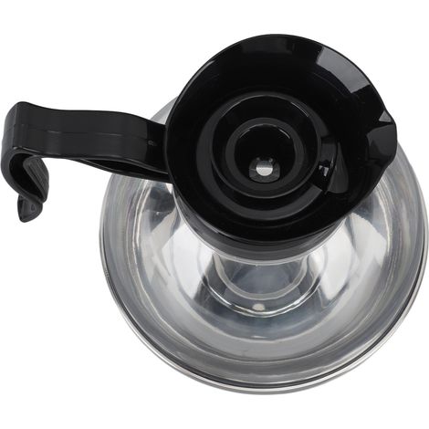 Cafetière de rechange de 1,2 L en ABS, universelle, avec poignée confortable et bec verseur étanche, compatible avec les cafetières et les plaques de cuisson. (1/5)
