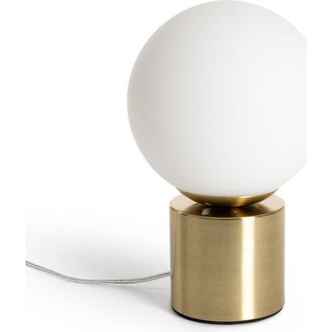 Lampe à Poser Métal et Verre Atenas Doré