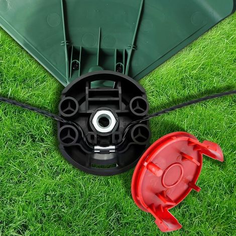 F016800431 Fil de débroussailleuse de Rechange pour débroussailleuse AFS 23-37 37 cm x 3,5 mm avec Couvercle de Bobine F016F04841, tête de Coupe F016F04839 (12 pièces) (1/2)