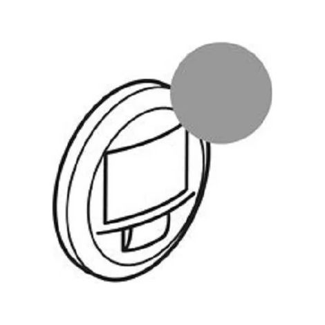 Legrand 068326 - Titanium hubcap - Ecodetector with exemption - Céliane