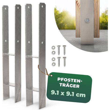 2x Novatool Bodenanker Bodenhülse mit Schrauben (1/5)