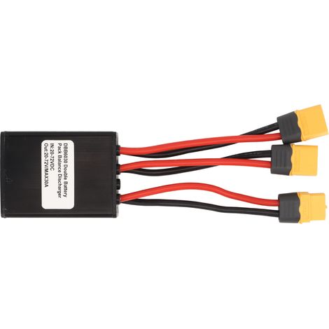 Doppelbatterie-Entladewandler für E-Bikes, 20V-72V 30A Doppelbatterie-Parallelmoduladapter (1/4)