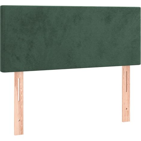Tête de lit,Panneau décoratif Vert foncé 90x5x78/88 cm Velours CFW3321284 (1/5)