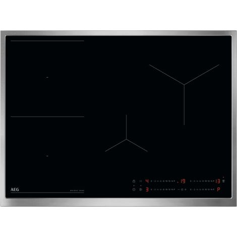 AEG TO74IB00UB Negro, Acero inoxidable Integrado 69 cm Con placa de inducción 4 zona(s) (1/5)