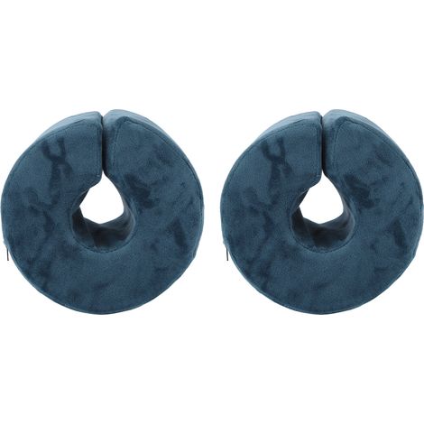 Coussin de soutien de cheville en forme de donut pour récupération post-opératoire, repos de jambe pour patient avec boucle de maintien. (1/5)
