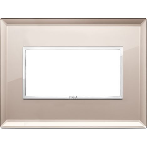 VIMAR - 21654.75 Placca 4M specchio bronzato