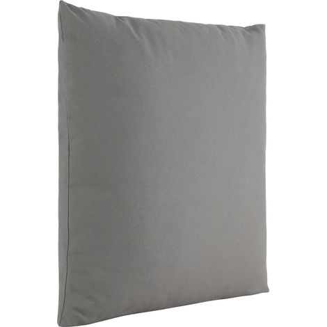 EGLO LIVING Kissen Iles, Couch Zierkissen Basic, Dekokissen aus Polyester und Baumwolle in Grau, Kissenbezug mit Inlett, Sofakissen 50x50 cm (1/5)