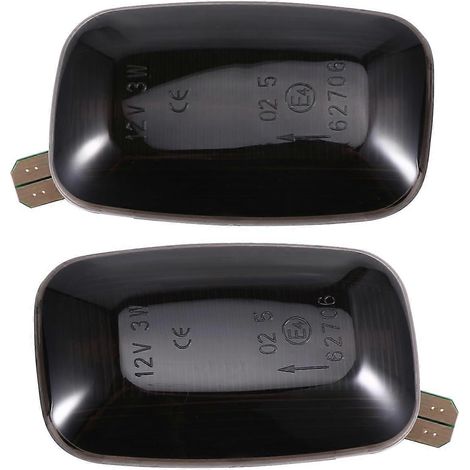 LED-Seitenmarkierungsleuchte vorne mit dynamischem Blinker 81730-20191-Schwarz-
