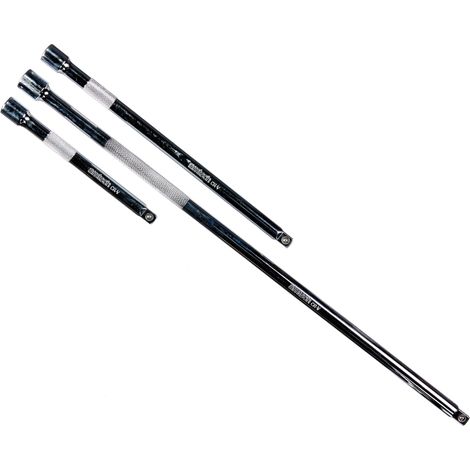 3/8"" EXTENSION BAR SET 3PC EXTRA LONG METRIC 6"" 10"" 18"" SOCKET BAR SET I4150 (1/2)