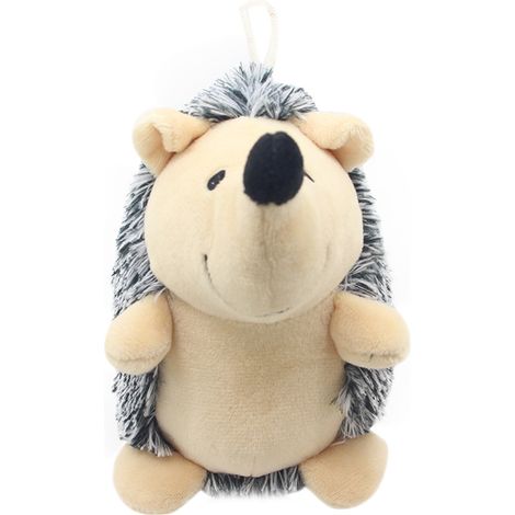 Jouet Pour Chien - Herisson En Peluche Avec Couinement - Pour Chiens Nains Et Moyens - Jouet D'Occupation Et De Mastication - 1 Pièce