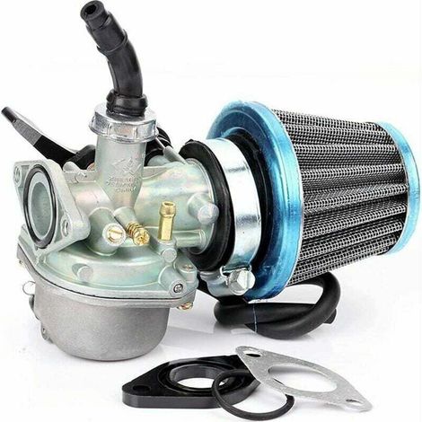 Carburateur PZ19 pour VTT avec filtre d'admission de 35 mm compatible avec les VTT et motos tout-terrain TAOTAO de 50cc, 70cc, 90cc, 110cc et 125cc. (1/3)