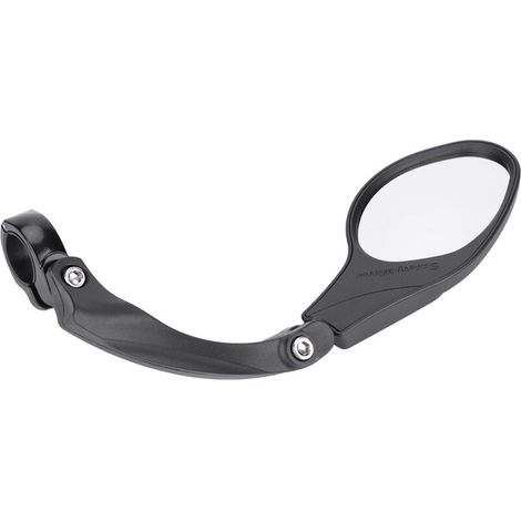 Rétroviseur de guidon de vélo avec vue arrière à rotation 360° pour VTT et vélos de route (gauche)