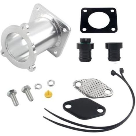 Kit de suppression de vanne EGR (paire) compatible avec les moteurs diesel M47N2 et M57N2 (E87, E90, E91, E92, E93, E60, E61, E83 et E70). Références : 11717804381 et 1171779207. (1/5)