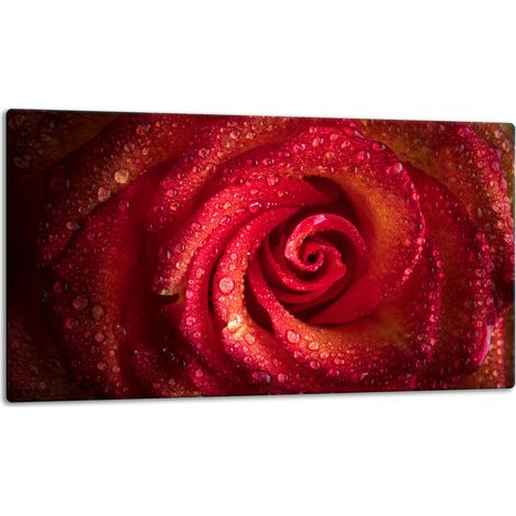 Tagliere in vetro 52x30 rosa (1/5)