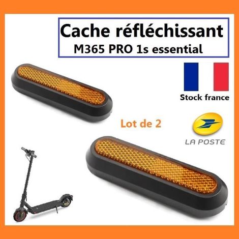 Cache réfléchissant pour roue arrière trottinette électrique xiaomi M365 Pro 1s essential latéral protection roue xiaomi lot de 2 (1/3)